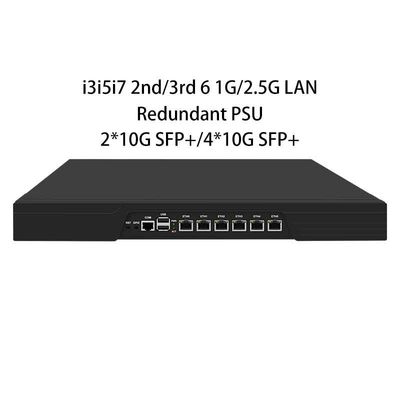 Buon prezzo Zynshield 1U Rackmount Firewall OPNsense Panabit PVE Debian Ubuntu 6 2.5G LAN Intel i3i5i7 3a generazione in linea
