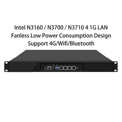 Buon prezzo Zynshield 1U Rackmount Firewall Redundante OPNsense PfSense OpenWRT N3160 N3700 4 2.5G LAN in linea