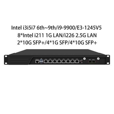 Buon prezzo Zynshield 1U C236 Firewall Rackmount i3i5i7 6a~9a generazione 8 porte 2.5G 2SFP+ 4SFP+ Bypass PCIe X8 in linea