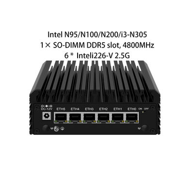 Buon prezzo Zynshield Firewall Intel N200 Ubuntu Linux Centos 6 Intel i226-V Ethernet Ports in linea