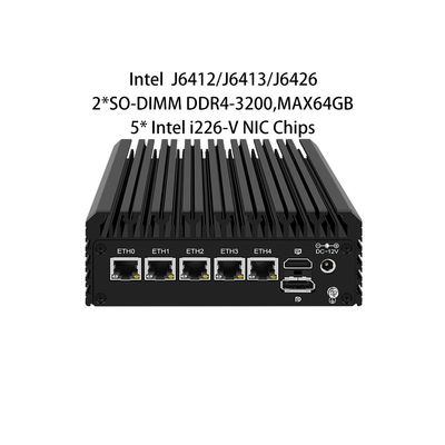 Buon prezzo Zynshield VPN Firewall Intel J6426 Pfsense Ubuntu Linux 5*2.5g Porte Ethernet Rj45 in linea